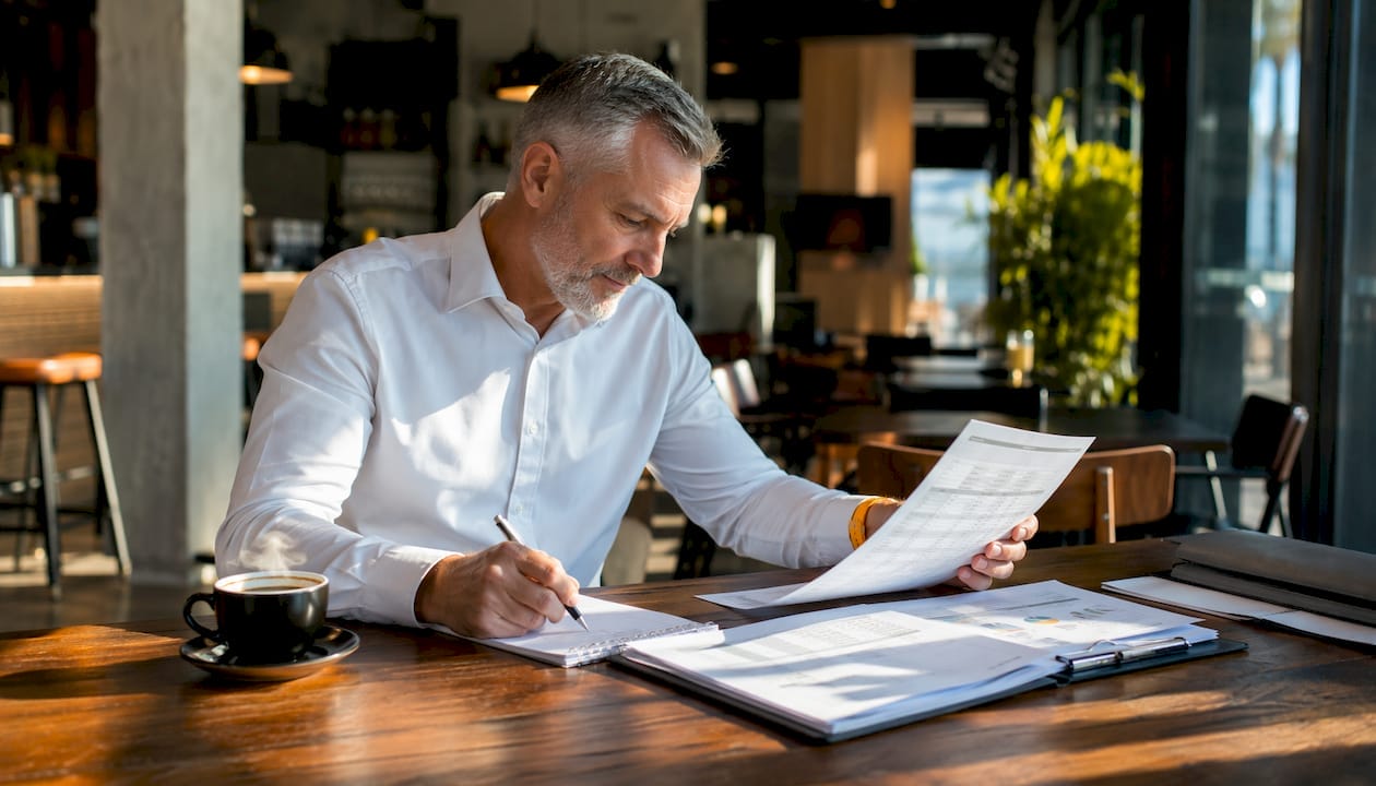 Un expert-comptable en train d’établir les provisions liées à la gestion d’un bien locatif.