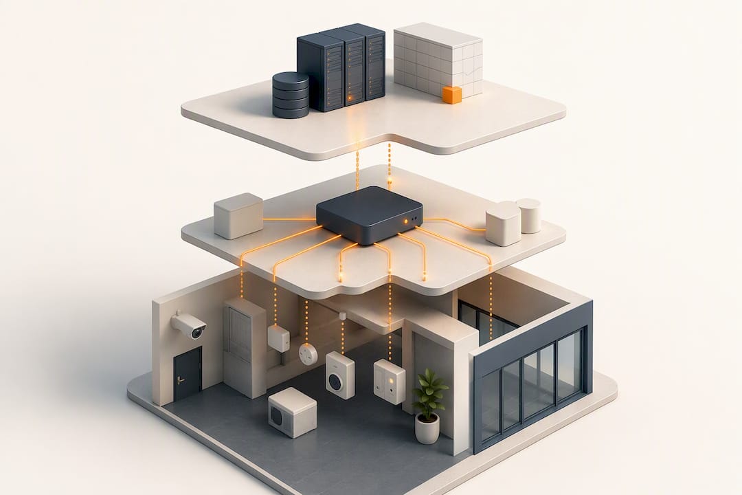 Architecture en couches d’un système IoT pour l’immobilier