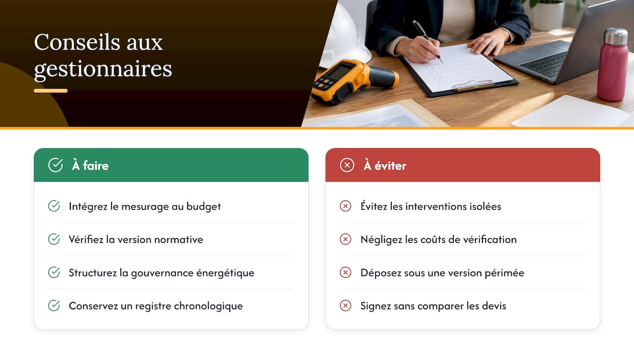 Conseils pratiques pour gestionnaires immobiliers — overview diagram